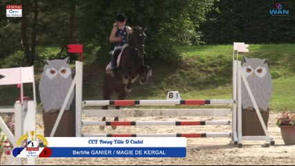 CCE Poney Elite D Cadet