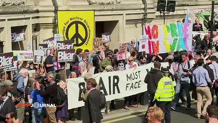 « Tony Blair, vous êtes le plus grand terroriste de la planète » crie la mère d’un soldat britannique