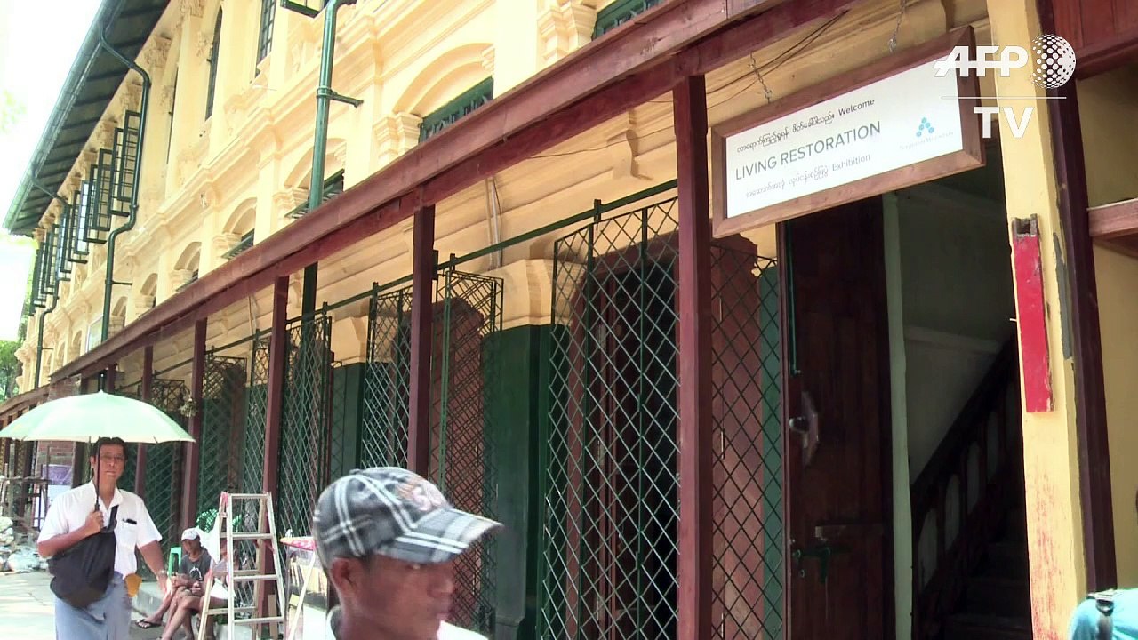 Un edificio en Rangún renace para salvar a otros