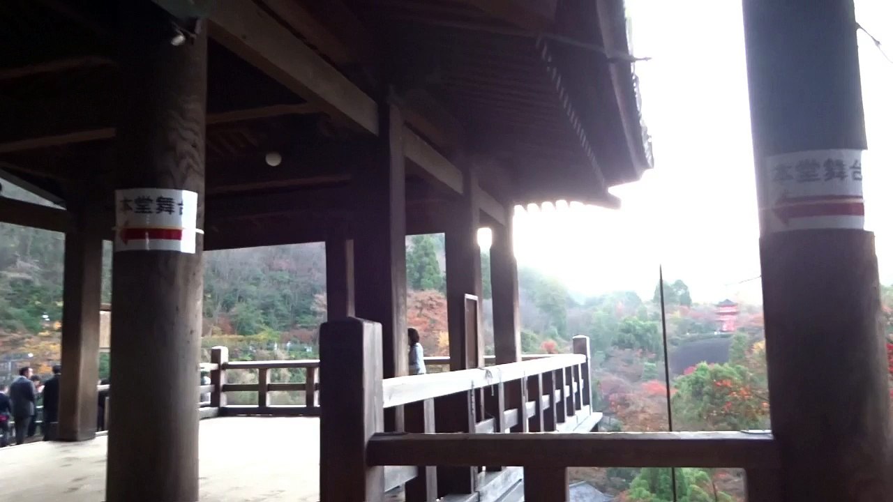 Beautiful scenery of Kiyomizu Dera in Kyoto