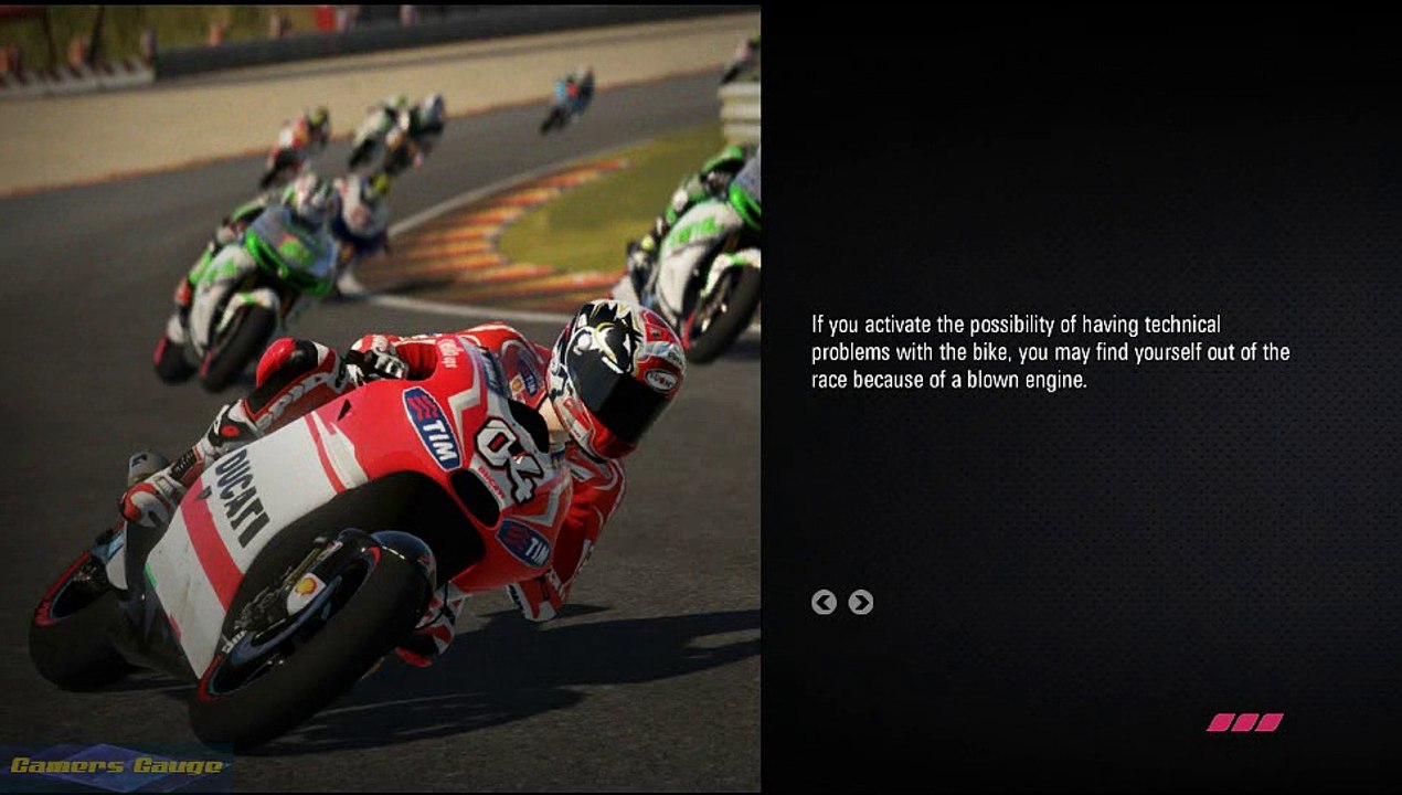 MotoGP14X64 - #28b Career #01 Moto2 Losail, warm-up