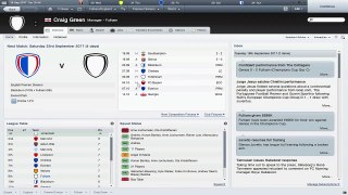 FM12 : Fulham FC ep.19 - Back to business