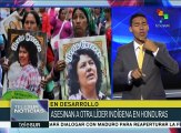 Honduras: asesinan a otra líder indígena del COPINH