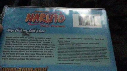 Naruto Triple Feature DVD Unboxing