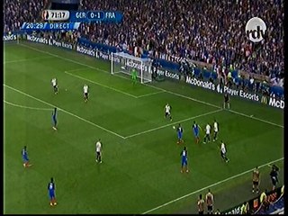 Demi Finale Euro 2016 France/Allemagne: Griezman double le score