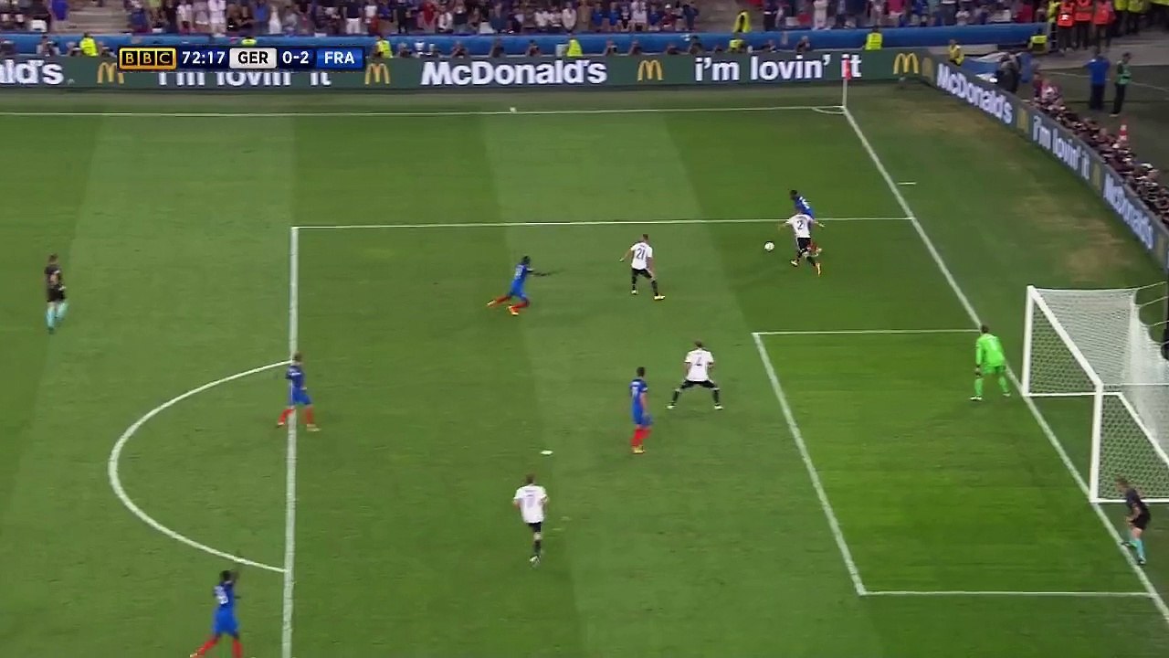 هدف كريزمان فرنسا 2-0 المانيا يورو 2016