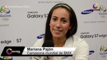 Mariana Pajón solo piensa en los Juegos Olímpicos