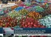 Palestina: musulmanes celebran el Eid Al-Fitr entre escasez económica