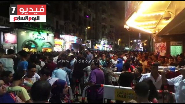 بالفيديو.. تزايد الإقبال على دور السينما بوسط البلد فى ثانى أيام عيد الفطر