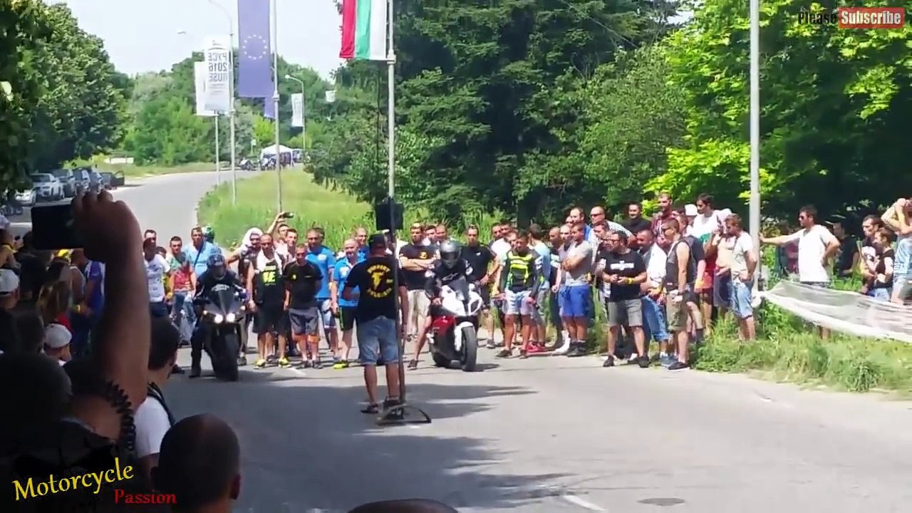 BIKERS Compilation 2016 - Accelerations, Burnouts, Wheelies, Motorbike Sounds