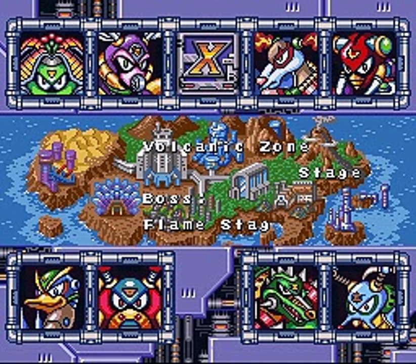 Mega Man X2 - Stage 7 (Morph Moth)