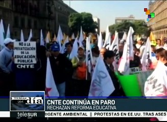 México: exige CNTE al gobierno debate para analizar modelo educativo