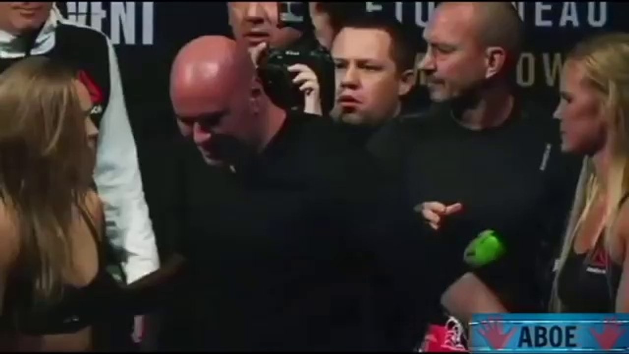 Best Women MMA (UFC) Staredowns Ever (Compilation 2016)