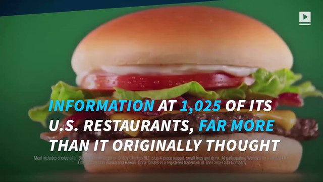 Wendy’s says more than 1,000 restaurants affected by hack