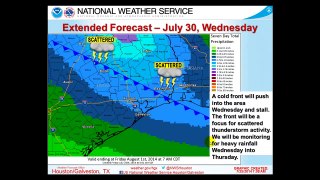 Daily Weather Briefing, July 25, 2014