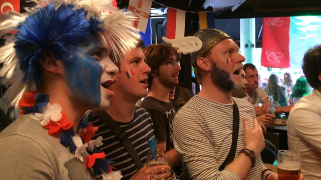 On est en finale ! Scènes de liesse avant et.... après la victoire