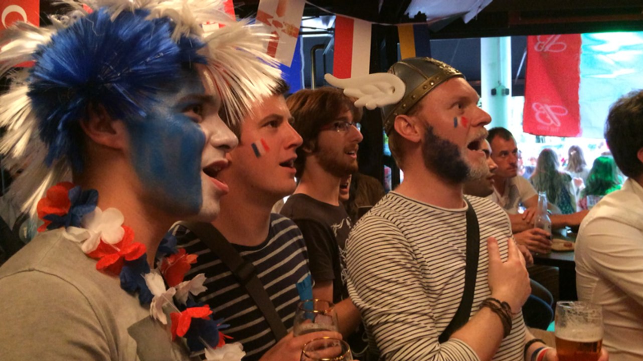 "On est en finale !" Scènes de liesse avant et.... après la victoire