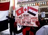 Egypt Tunisia Solidary Rally, Yonge-Dundas Square, Toronto Canada, Saturday January 29 2011 - 001