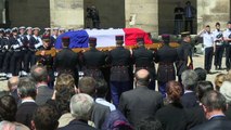 Hommage national à Michel Rocard aux Invalides