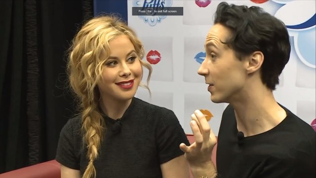 Johnny Weir & Tara Lipinski 20160121
