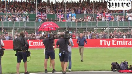 F1 (2016) British GP - Nico receives welcome