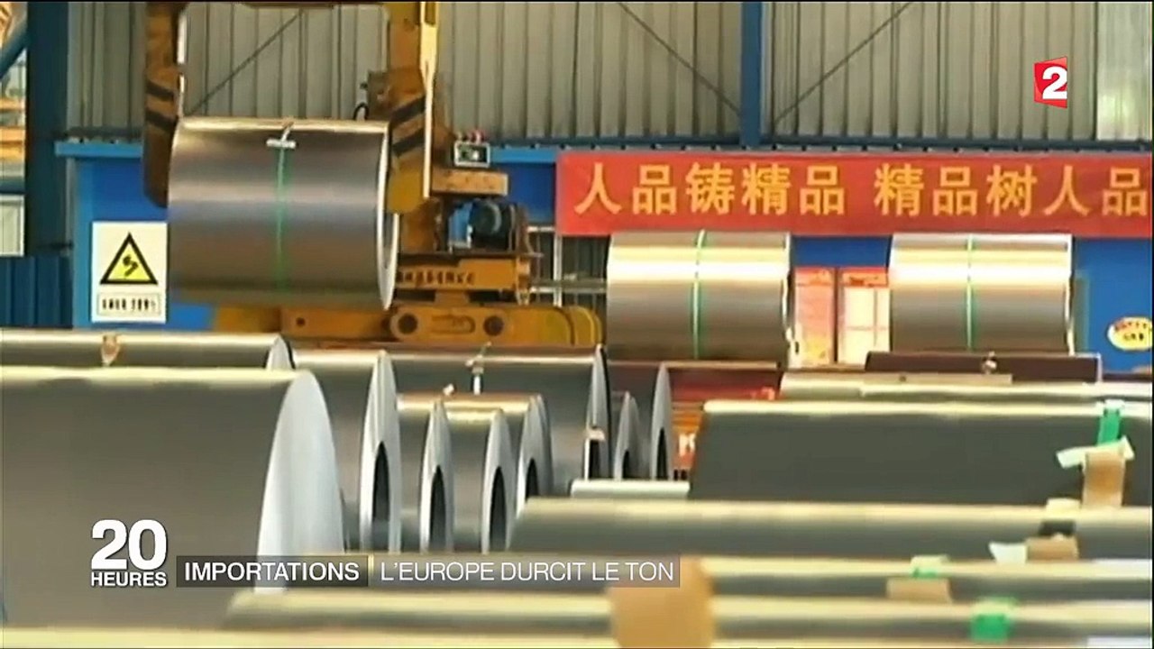 Importations d'acier : l'Europe durcit le ton