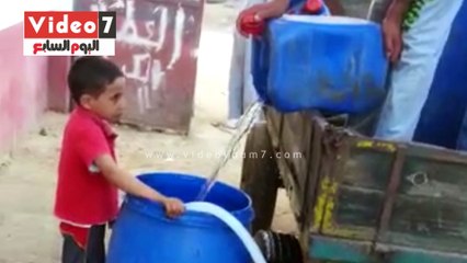 أهالى أبو المطامير بالبحيرة ..  قضينا العيد ندور على الميه