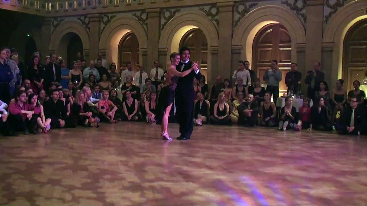 Sebastian Arce & Mariana Montes, Frostbite tango 2012, milonga 2