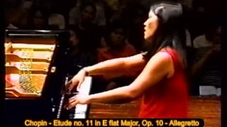 Chopin - No.11 Etude, Op.10 (Cecile Licad, 2002)
