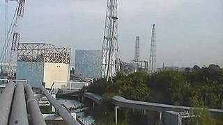 2011.08.15 16:00-17:00 / ふくいちライブカメラ (Live Fukushima Nuclear Plant Cam)