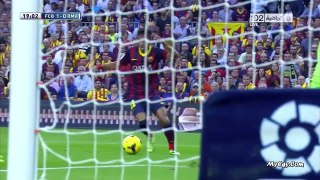 اهداف مباراه برشلونة × ريال مدريد 10/26/2013