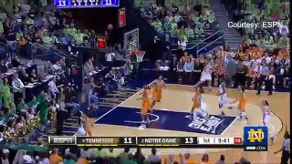 Notre Dame vs. Tennessee Highlights 1-23-12