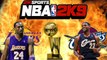 NBA 2K9 LEBRON JAMES VS KOBE BRYANT NBA FINALS DREAM MATCHUP