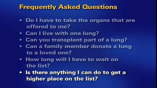 Lung Transplant FAQs: The University of Michigan Transplant Center (17 of 17)