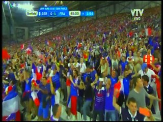 FRANCIA 2 vs. ALEMANIA 0 - EUROCOPA 2016 HD