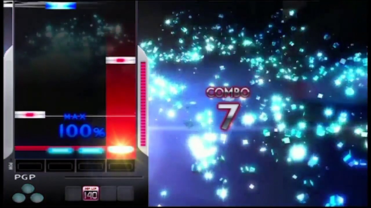 “Get Down - BJJ“ (no green notes hit) 4B (NM) [DJMAX Portable Black Square]