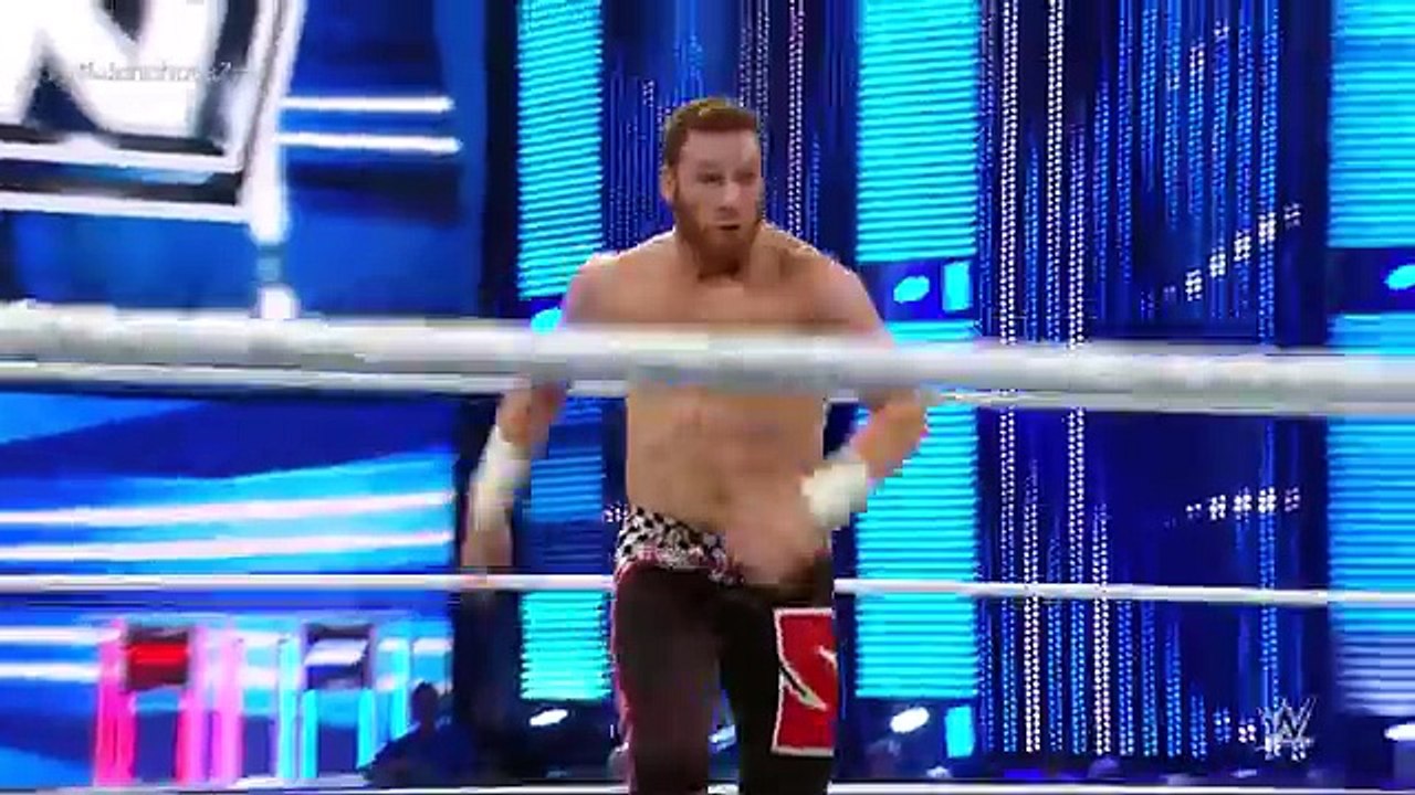 WWE RAw Sami Zayn vs. Chris Jericho  Smack Down, July 7,/2016 Romani Chanel