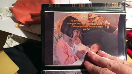 Album photo d'images d'effet nourricier offert à Louis pour son anniversaire 2016.  Pour la photo avec le singe, c'est un truc très perso perso.