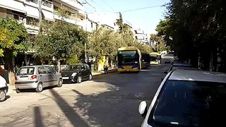 Trolley buses at Athens (27/11/10)