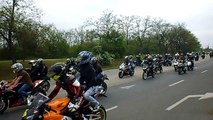 Komáromi Motoros Felvonulás részlet 2014 05 26