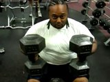 pattymelt 110lbs dumbbells 10 reps