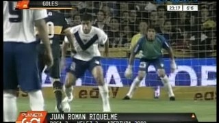 Especial los mejores 10 goles de Juan Roman Riquelme 