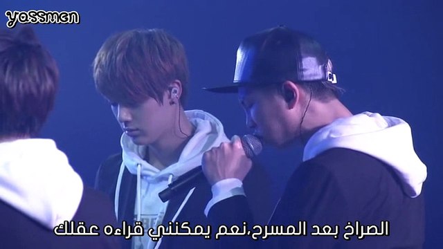 BTS ( BANGTAN BOYS) - Born Singer ( Live ) { Arabic Sub }