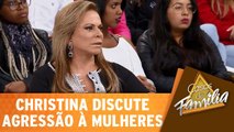 Christina Rocha discute sobre agressão à mulher e lei Maria da Penha