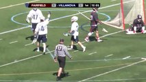 Villanova Men's Lacrosse: March 26, 2016 - Highlights vs. Fairfield