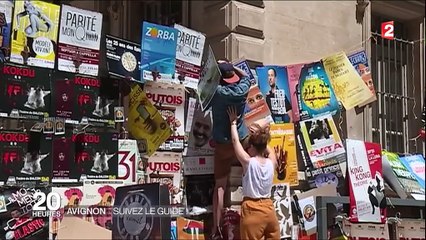 Festival d'Avignon ,visite guidée derrière le rideau
