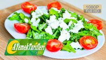 Peynirli Roka Salatası Nasıl Yapılır? | Peynirli Roka Salatası Tarifi