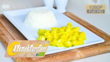 Körili Kremalı Tavuk Nasıl Yapılır? | Körili Kremalı Tavuk Tarifi