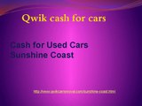 Cash For Used Cars Sunshine Coast