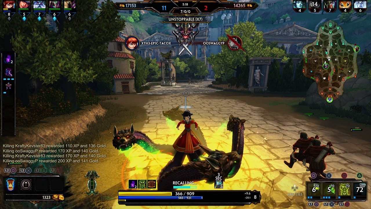 Scylla 20-0 carnage